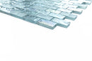 Crystal Aqua Soho Green 1x2 Glass Mosaic Tile