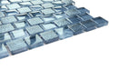 Crystal Aqua Stromboli Garden Blue Glass Mosaic Tile