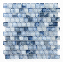 Crystal Aqua Stromboli Pronto Blue Glass Mosaic Tile