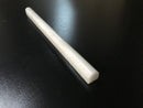 White Carrara Marble 3/4x12 Polished Pencil Liner