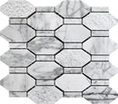 Bali Pacific Rim Carrara Bianco Carrara Mosaic Tile.