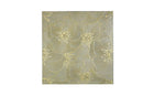 Blossom Golden 18x18 floral decorative tile with silk matte botanical texture