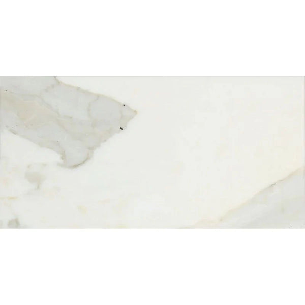 Calacatta Gold Marble 6x12 Honed Marble Tile.
