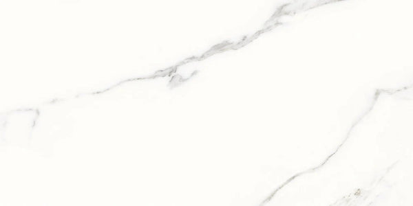 Calacatta White 12x24 Porcelain Tile.