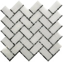 Dc Metro Georgetown Gray Thassos White/ Bardiglio Nuvolato Mosaic Tile.
