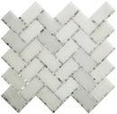 Dc Metro Georgetown Thassos White/ Bianco Carrara Mosaic Tile.