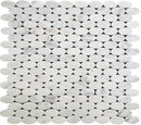 Dc Metro Oval Office Bianco Carrara Mosaic Tile.