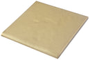 Golden Stone bullnose porcelain tile used to create a finished tile edge
