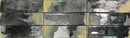 Mediterranean-inspired glazed wall tile featuring deep carbon tones
