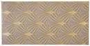 Elsia Leaves White Marble Mosaic Tile by Mythology Tile, matte finish, intricate leaf pattern, suitable for wall and floor accents.