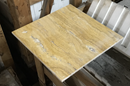 Gold Travertine 18x18 Polished Vein Cut
