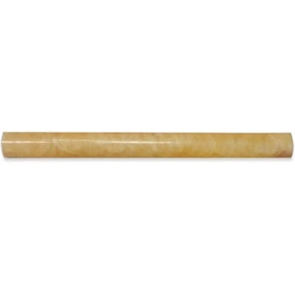 Honey Onyx 3/4x12 Polished Pencil Liner.