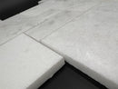Bianco Mare Marble Mini Opus Pattern Honed Mosaic Tile - stoneandtiledepot.com