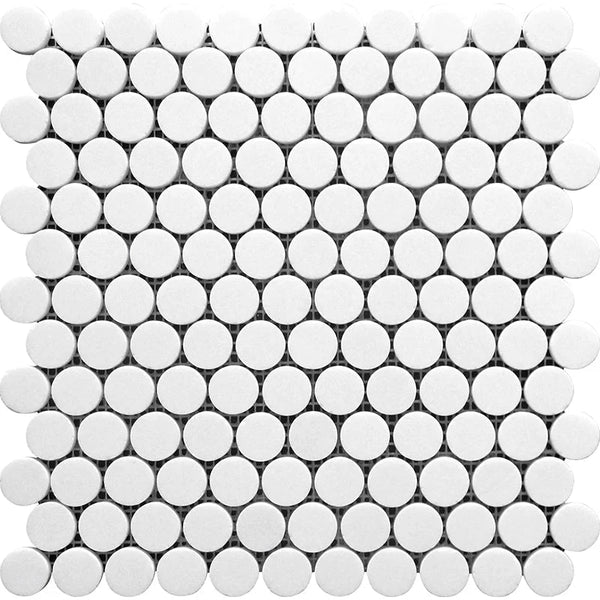 MYKONOS CYNTHUS Thassos Honed Mosaic Tile.