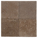 Noce Travertine 6x6 Tumbled Tile.