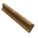 Noce Travertine 2x12 Ogee 1 Step Liner.