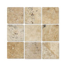 4x4 Tumbled Philadelphia Travertine Tile.