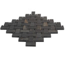 IMPERIAL ONYX BLACK MOSAIC - stoneandtiledepot.com