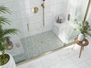 WATERFORD Mint Green Mosaic Tile - stoneandtiledepot.com