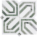CELBRIDGE Mint Green, Paper Onyx Mix Mosaic Tile - stoneandtiledepot.com