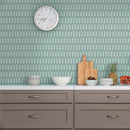 Ivy Jade Picket Porcelain Mosaic Tile - Onlinetileshop.com