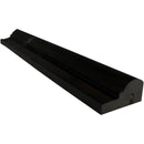 Nero Marquina Marble 2x12 1 Step Polished Chairrail.