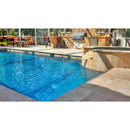 Walnut Travertine Brushed and Chiseled Versailles Pattern Tile.