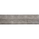 Artistic Etched Dots Wooden Gray Wooden Gray Mosaic Tile.