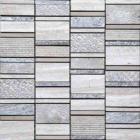 ARTISTIC VEGAS 7i stone Mosaic Tile.