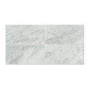 Asian Statuary (Oriental White) Marble 12x24 Honed Tile.