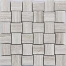 Bali Sumatra Wooden Gray Wooden Gray Mosaic Tile.