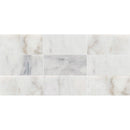 Bianco Caldo Marble Polished Subway Polished Tile.