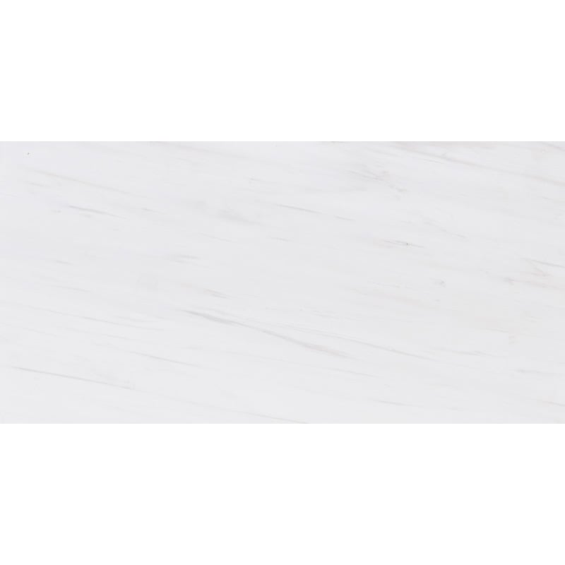 Bianco Lago Marble 6x12 Polished Tile.