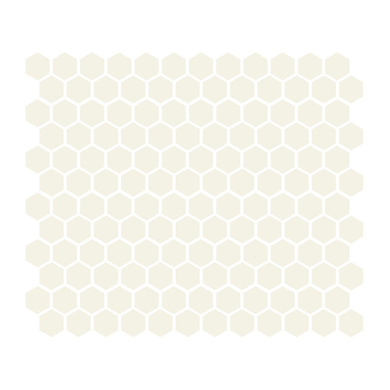 Biscuit 1″ Hexagon Glossy