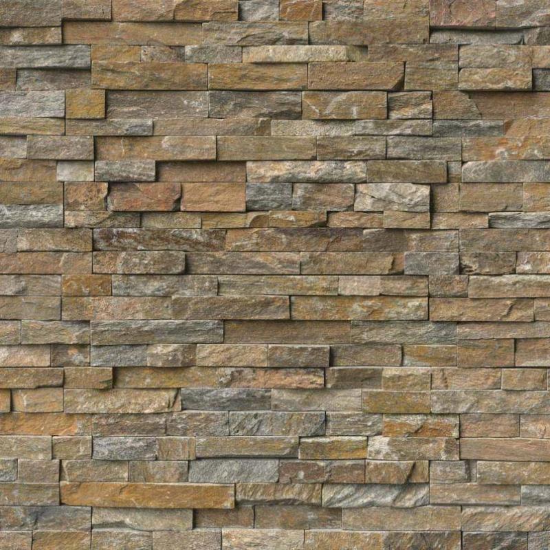 Canyon Creek 6x24 Stacked Stone Ledger Panel.