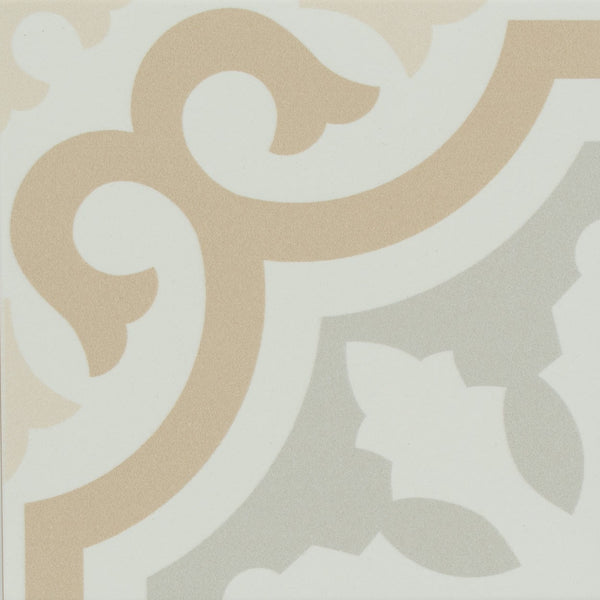 Casablanca Fond 8x8 Porcelain Tile.