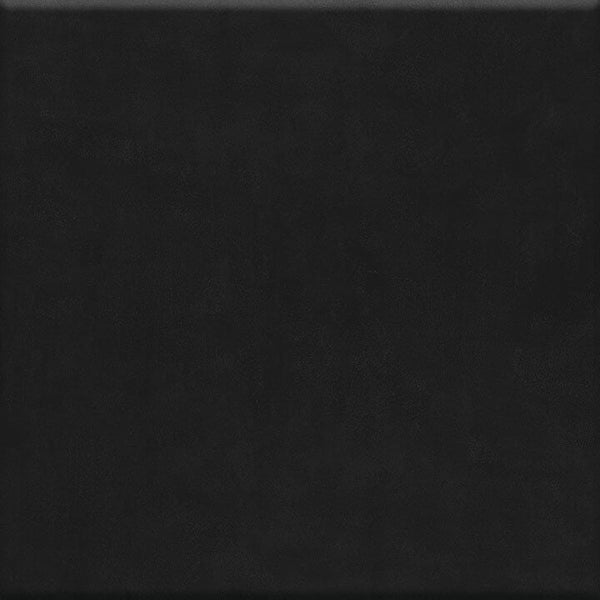 Casablanca Solid Black 8x8 Porcelain Tile.