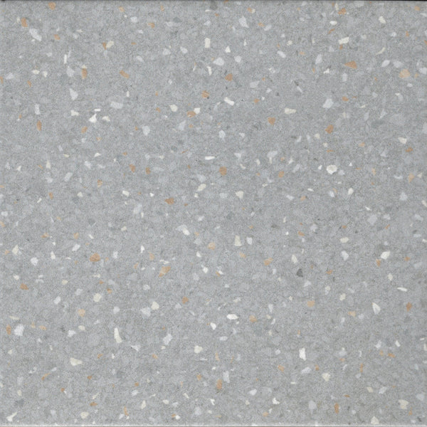 Casablanca Terrazzo Fun Gray 8x8 Porcelain Tile.