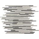 CASCADES GRAY MIST glass Mosaic Tile.