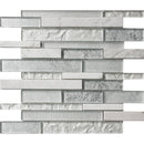 Cascades Tundra Glass, Stone Mosaic Tile.