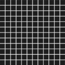 Cc Mosaics Black 1x1 Squares 12x12 Porcelain Mosaic Tile.
