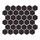 Charcoal 2″ Hexagon Matte