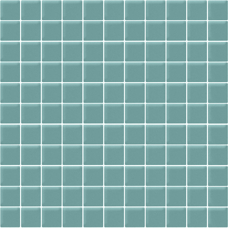 COLOR PALETTE AQUA GLOSS 11.8x11.8 glass Mosaic Tile.