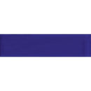 COLOR PALETTE COBALT BLUE 4x16 GLOSS glass Mosaic Tile.