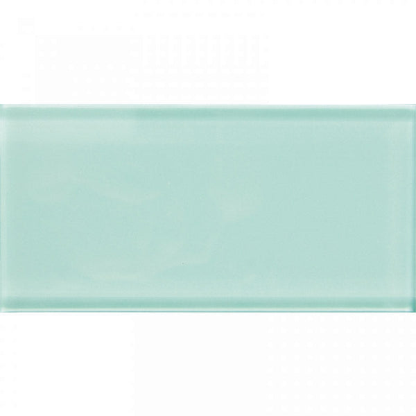 COLOR PALETTE ICE GLOSS glass 3x6 Mosaic Tile.