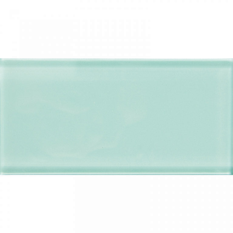 COLOR PALETTE ICE GLOSS glass 3x6 Mosaic Tile.