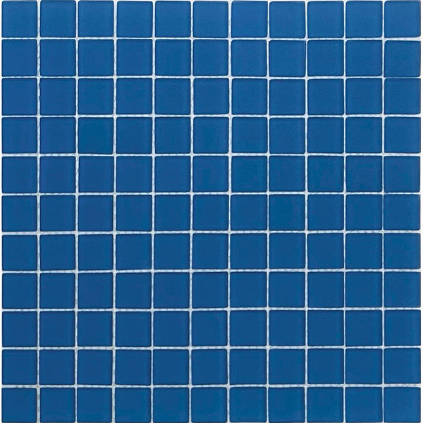 COLOR PALETTE LAGUNA MATTE 11.8x11.8 glass Mosaic Tile.