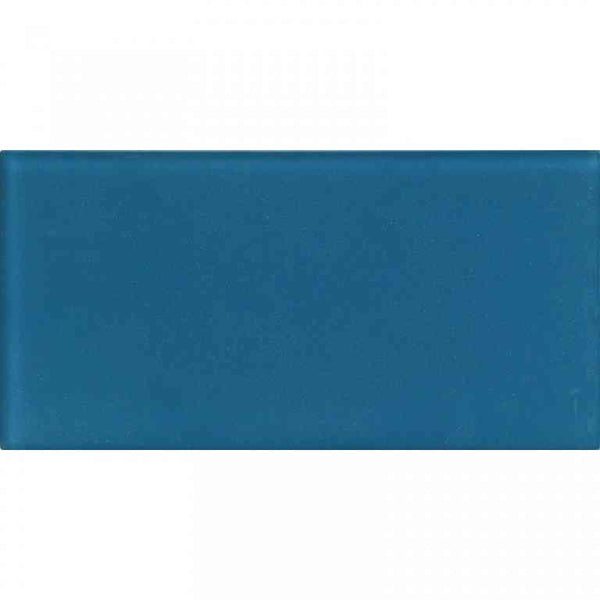 COLOR PALETTE LAGUNA MATTE 3x6 glass Mosaic Tile.