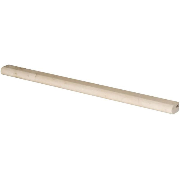 Crema Marfil Marble 1/2x12 Polished Liner.