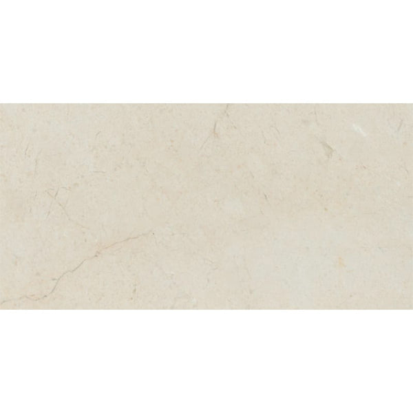 Crema Marfil Select Marble 12x24 Polished Tile.
